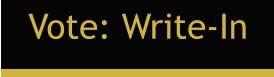 Vote: Write-In